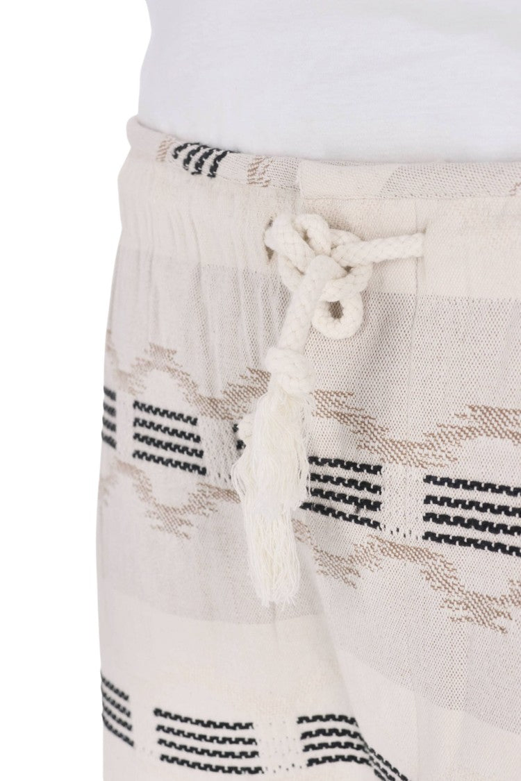 Isabel Marant Deliann Jacquard Drawstring Casual Shorts