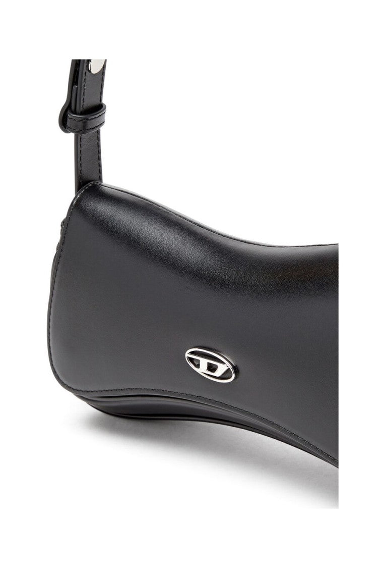 Diesel Black Leather Clutch