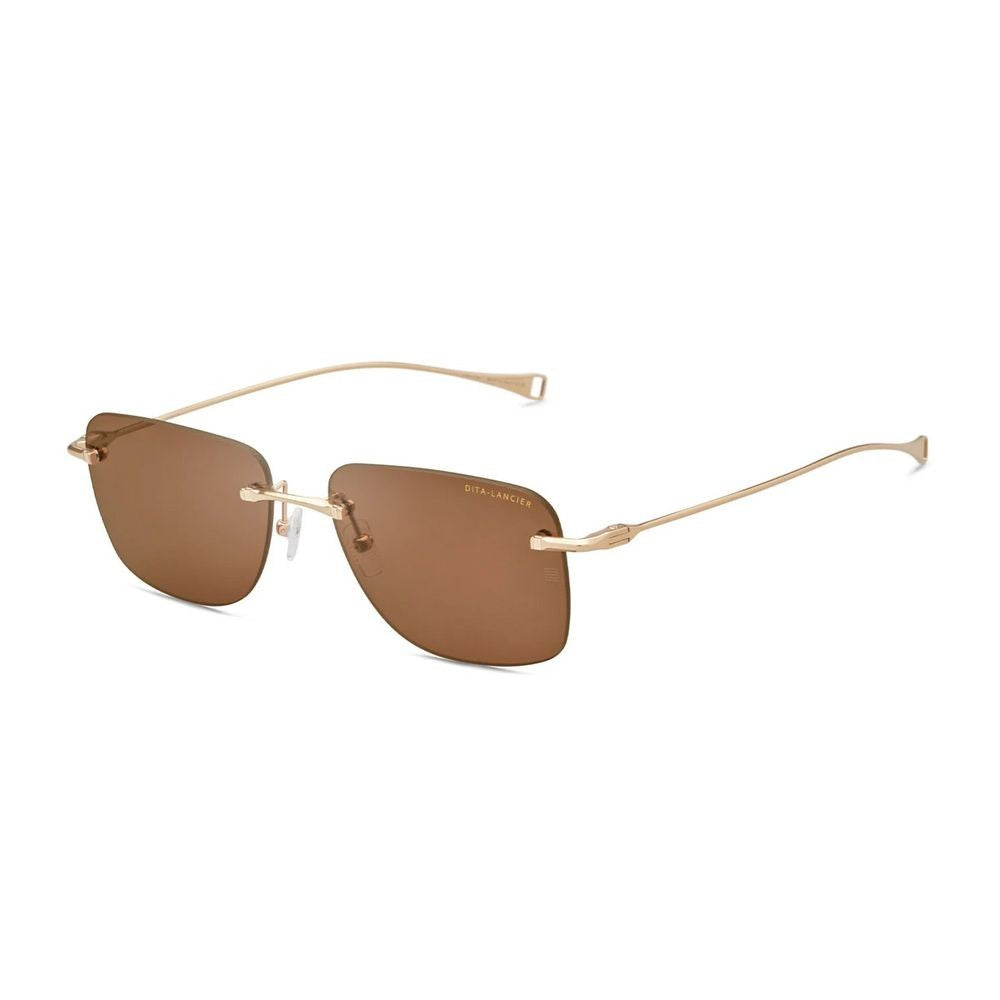 Dita Lancier Lsa 119 Rimless Titanium Sunglasses