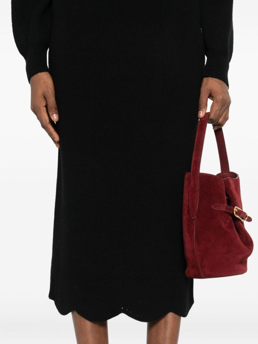 Twin-Set Classic Black Skirt With Flattering Silhouette