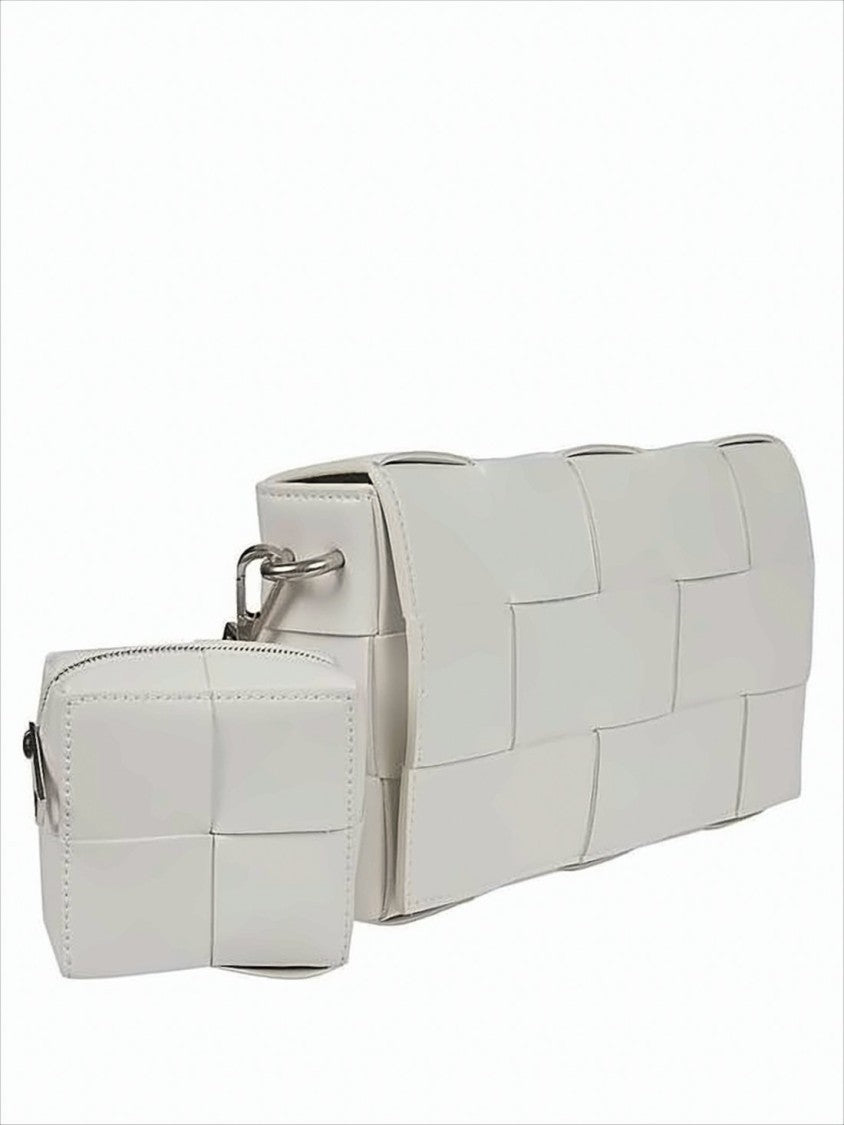 Bottega Veneta Woven Calf Leather Crossbody Bag