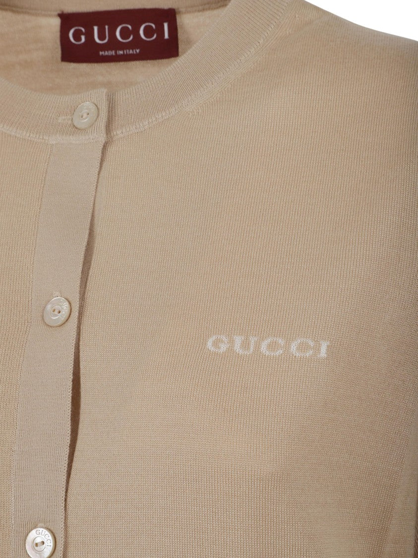 Gucci Cardigan Cashmere Silk