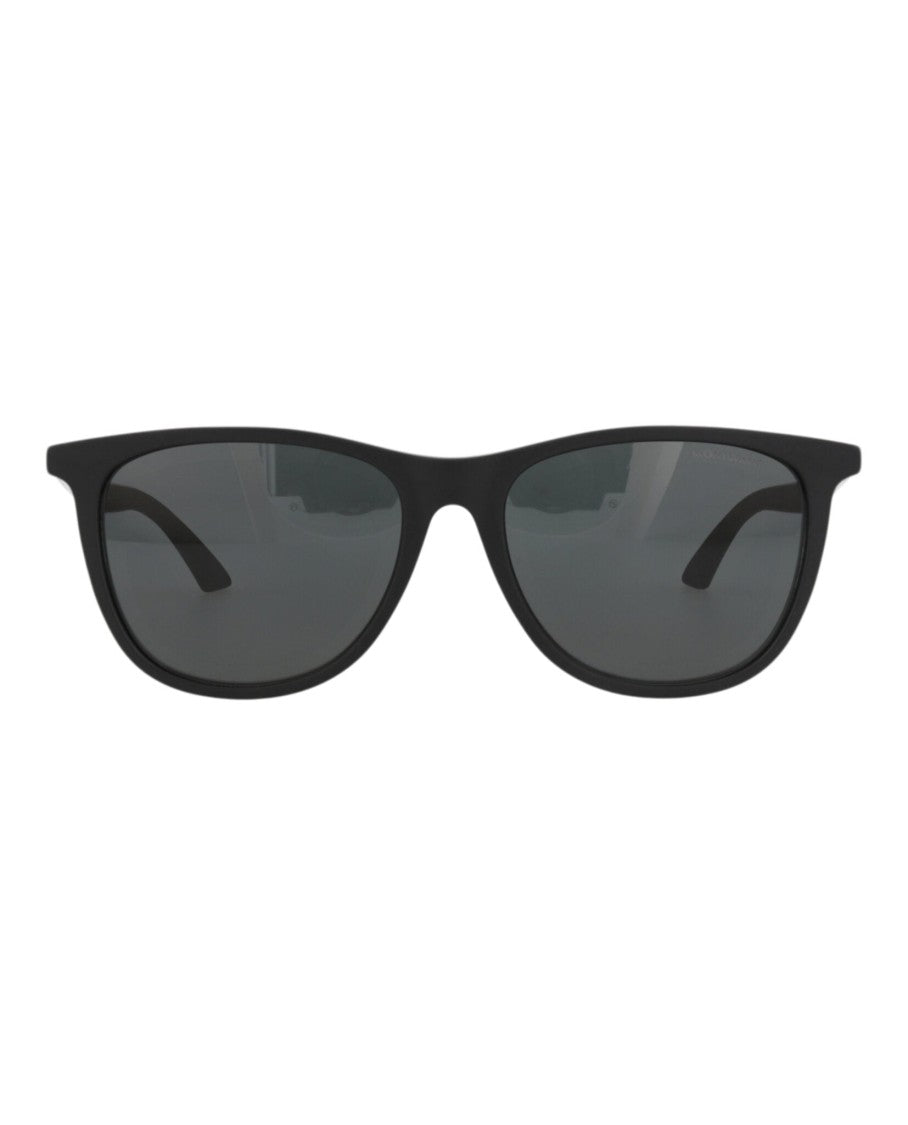 Montblanc Square-Frame Sunglasses In Recycled Acetate With Metal Temples