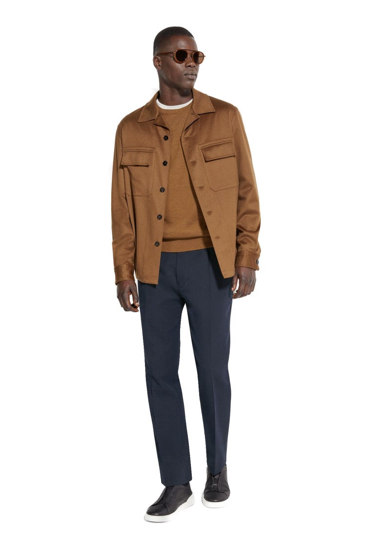 Zegna Alba Oasi Cashmere Overshirt