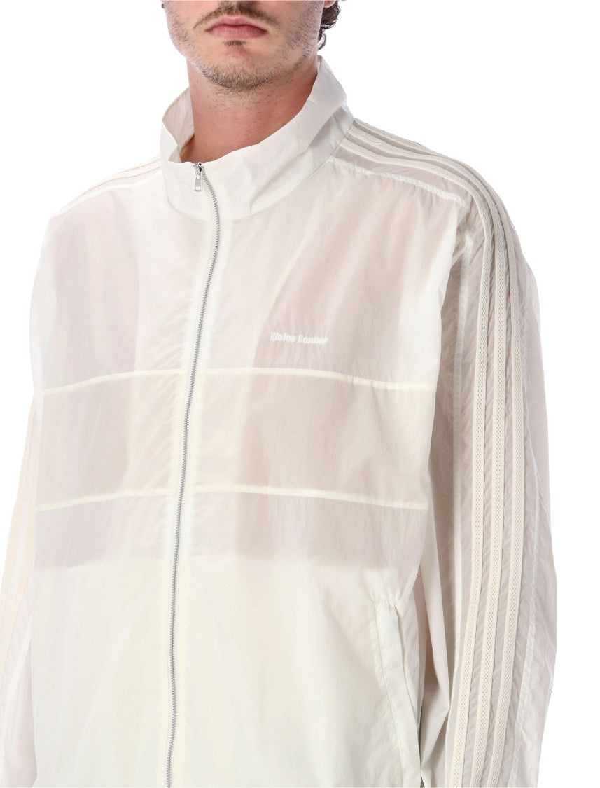 Adidas By Wales Bonner White Lightweight Three Stripes Track Jacket