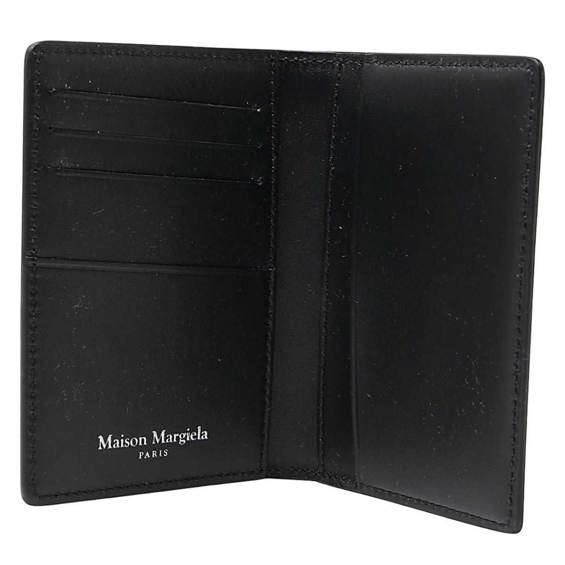 Maison Margiela Textured Black Wallet