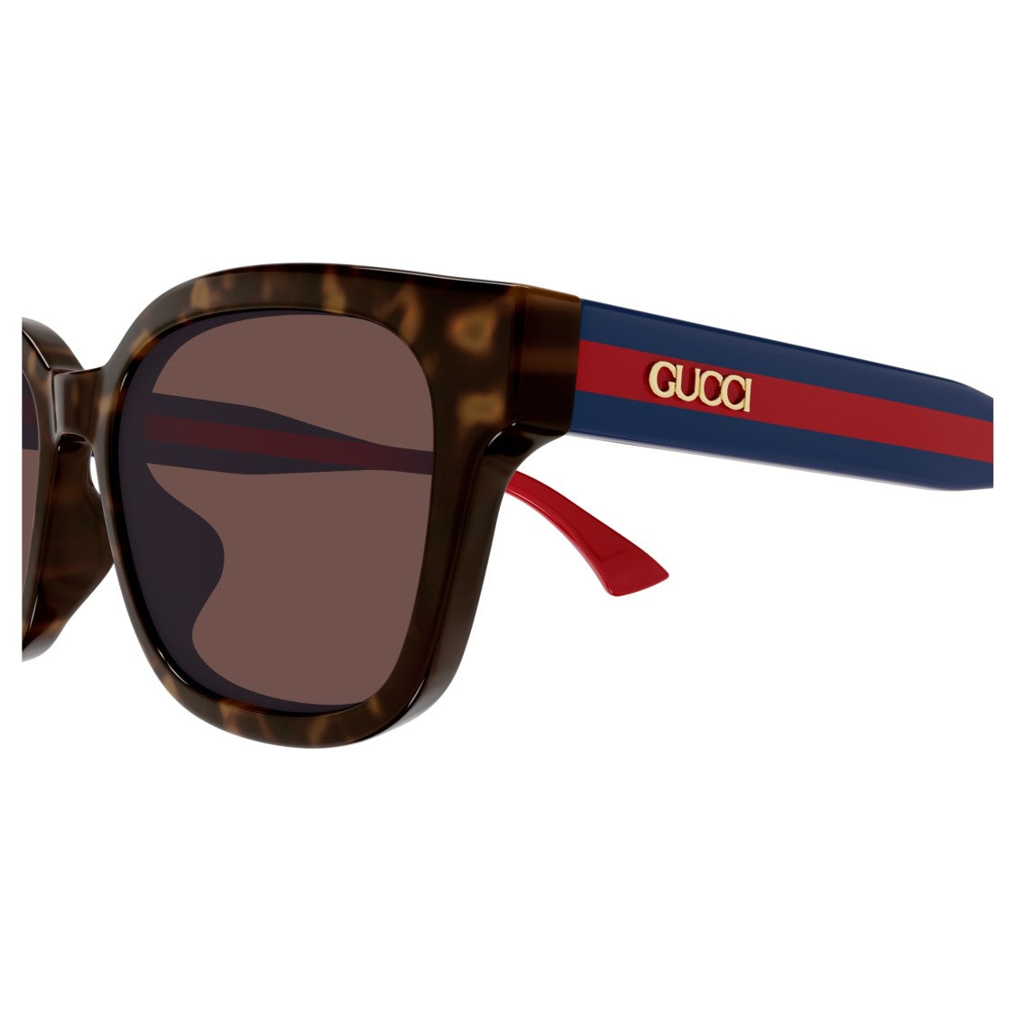 Gucci Gg1872sk Rectangular Tortoiseshell Sunglasses