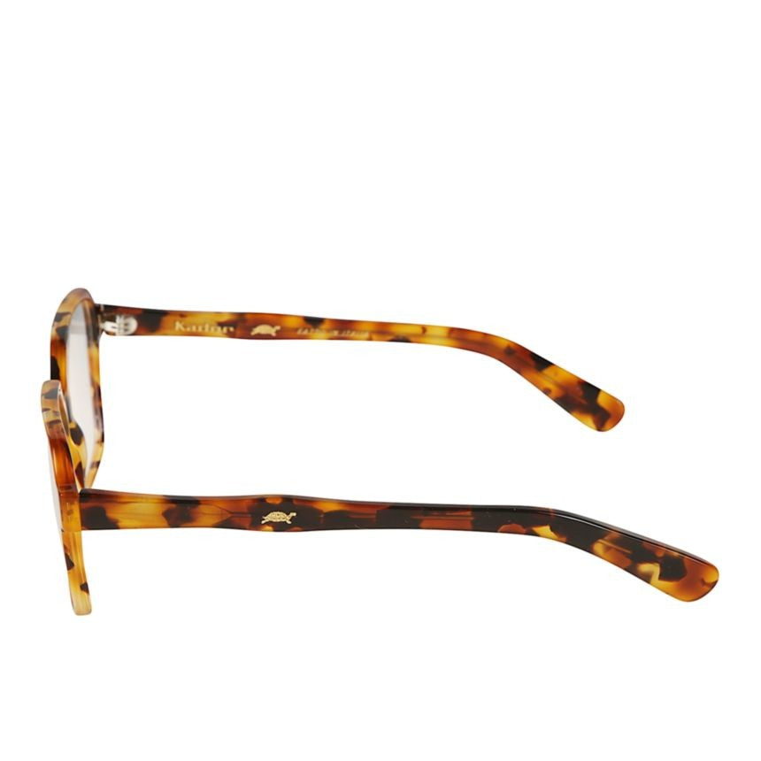 Kador Lisa Bold Square Tortoiseshell Eyeglasses With Rounded Edges