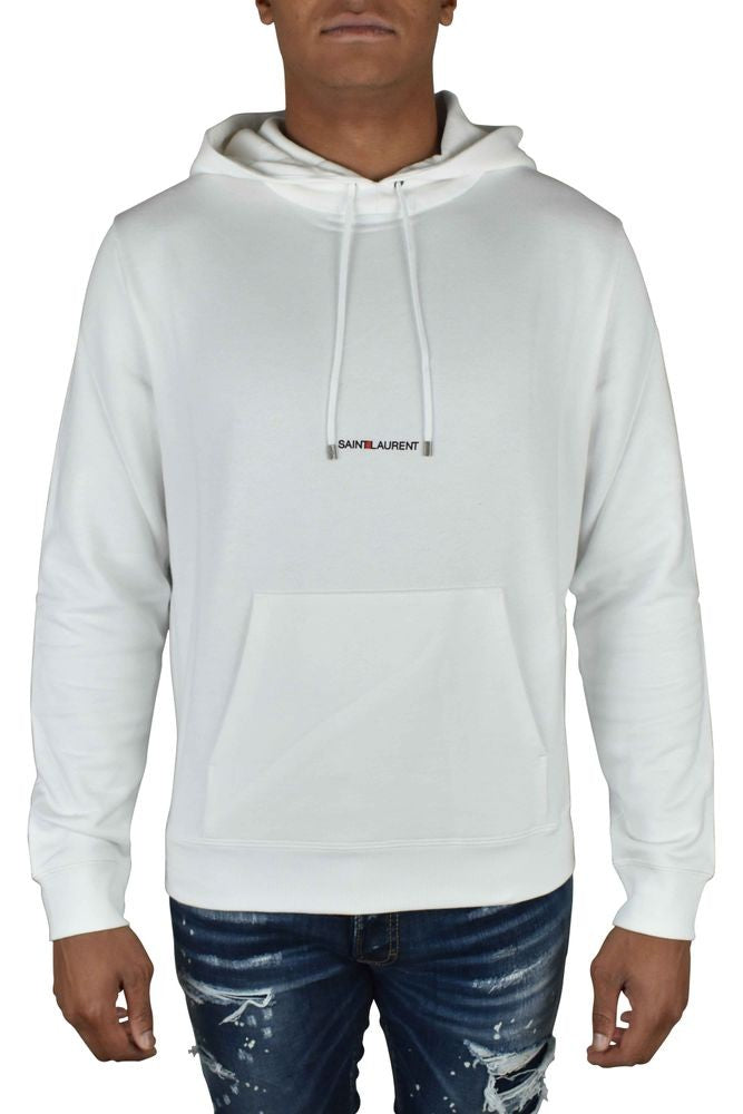 Saint Laurent Organic Cotton Terry Cloth Hooded Sweatshirt