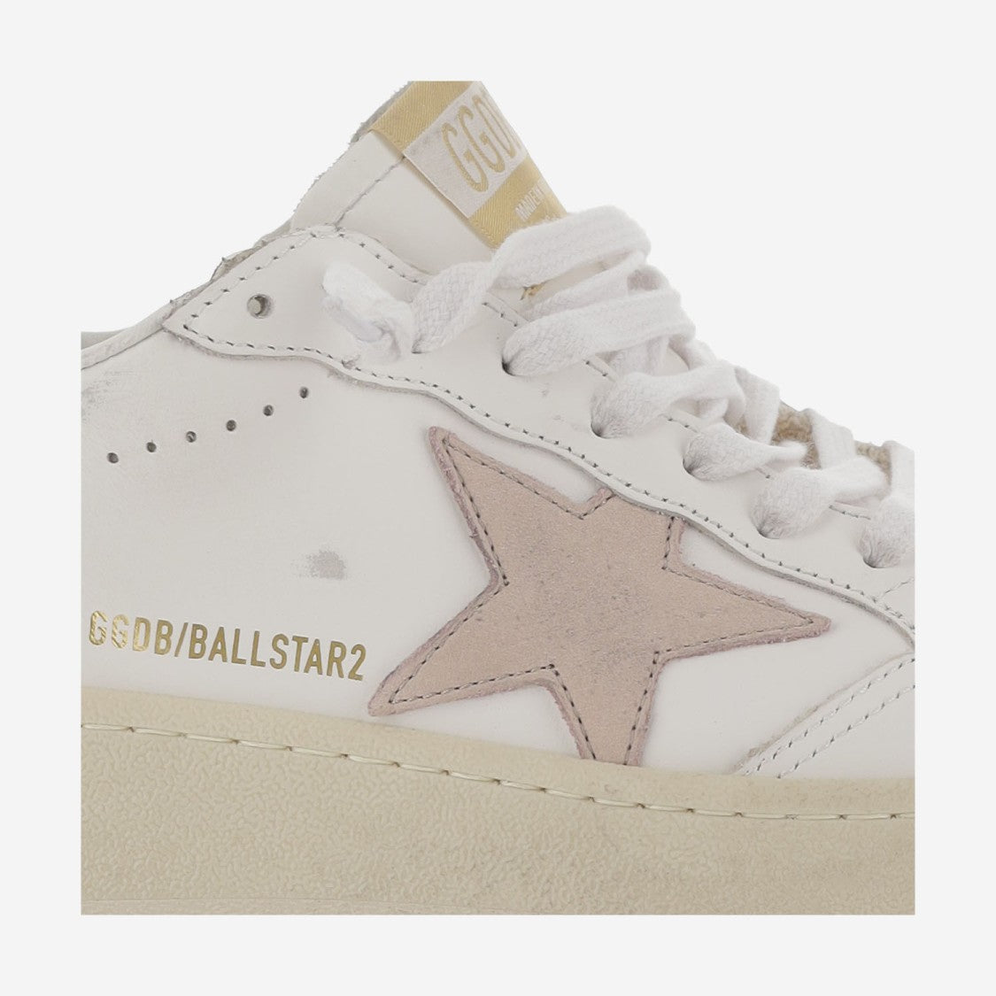 Golden Goose Ball Star Leather Sneakers
