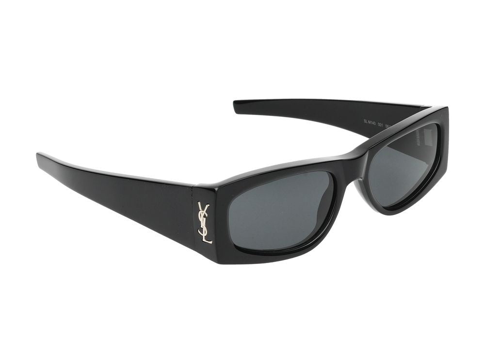 Saint Laurent Sl M140 001 Black Black Black 56/18/130 Sunglasses