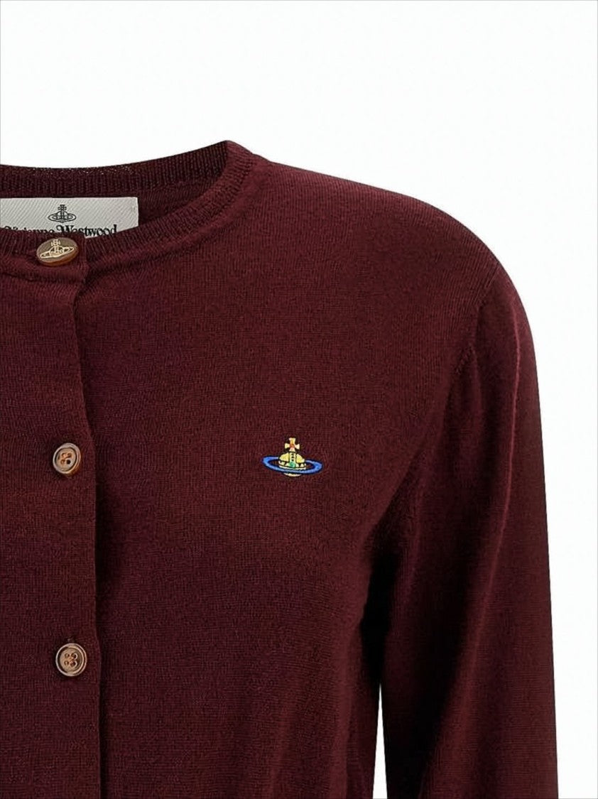 Vivienne Westwood Cropped Cardigan With Round Neckline