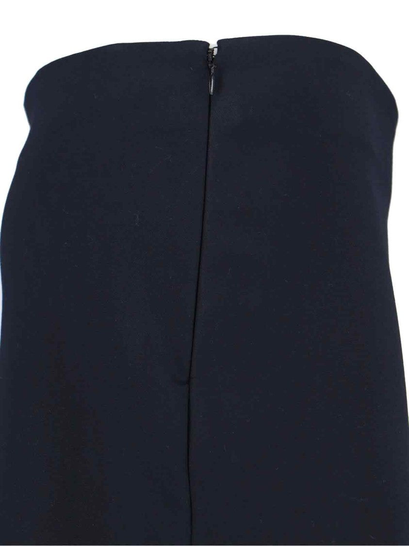 Coperni Maxi Skirt With Garter Detail