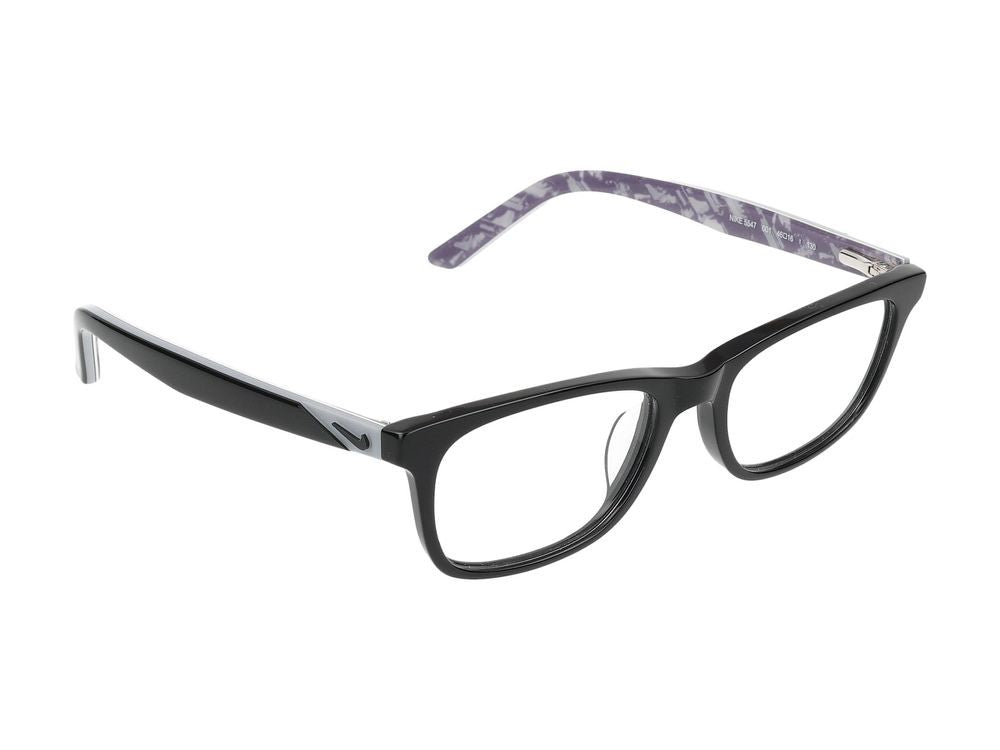 Nike Eyeglasses 5547 001 Black/Wolf Grey 46/16/130