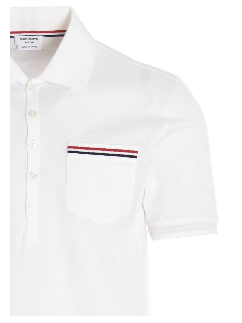 Thom Browne Rwb Polo Shirt