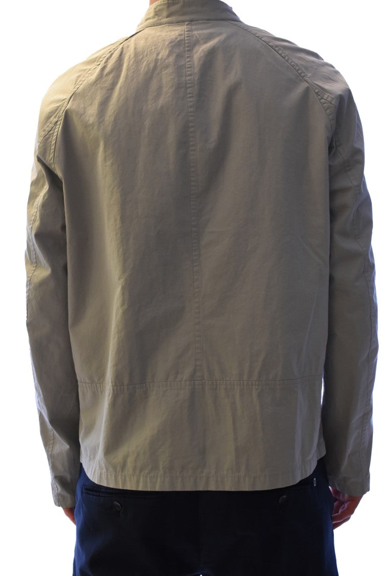 Belstaff Slate Technical Nylon Zip-Up Jacket