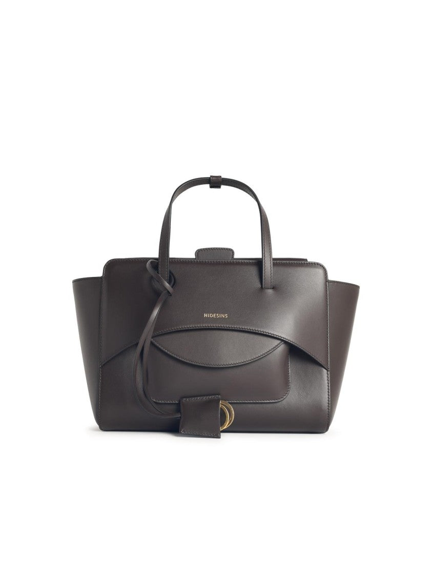 Hidesins 'Flap' Dark Brown Leather Bag