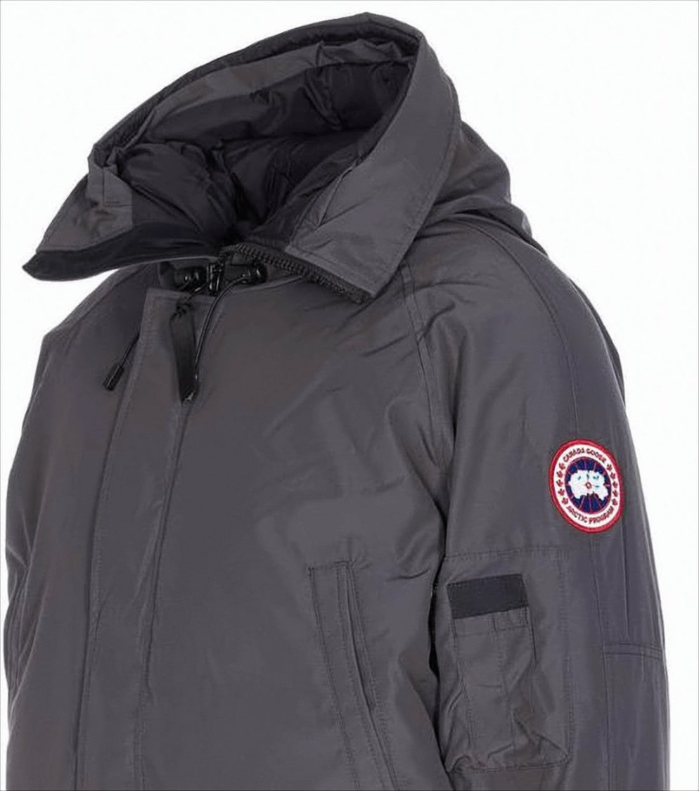 Canada Goose Matte Finish Padded Bomber Jacket