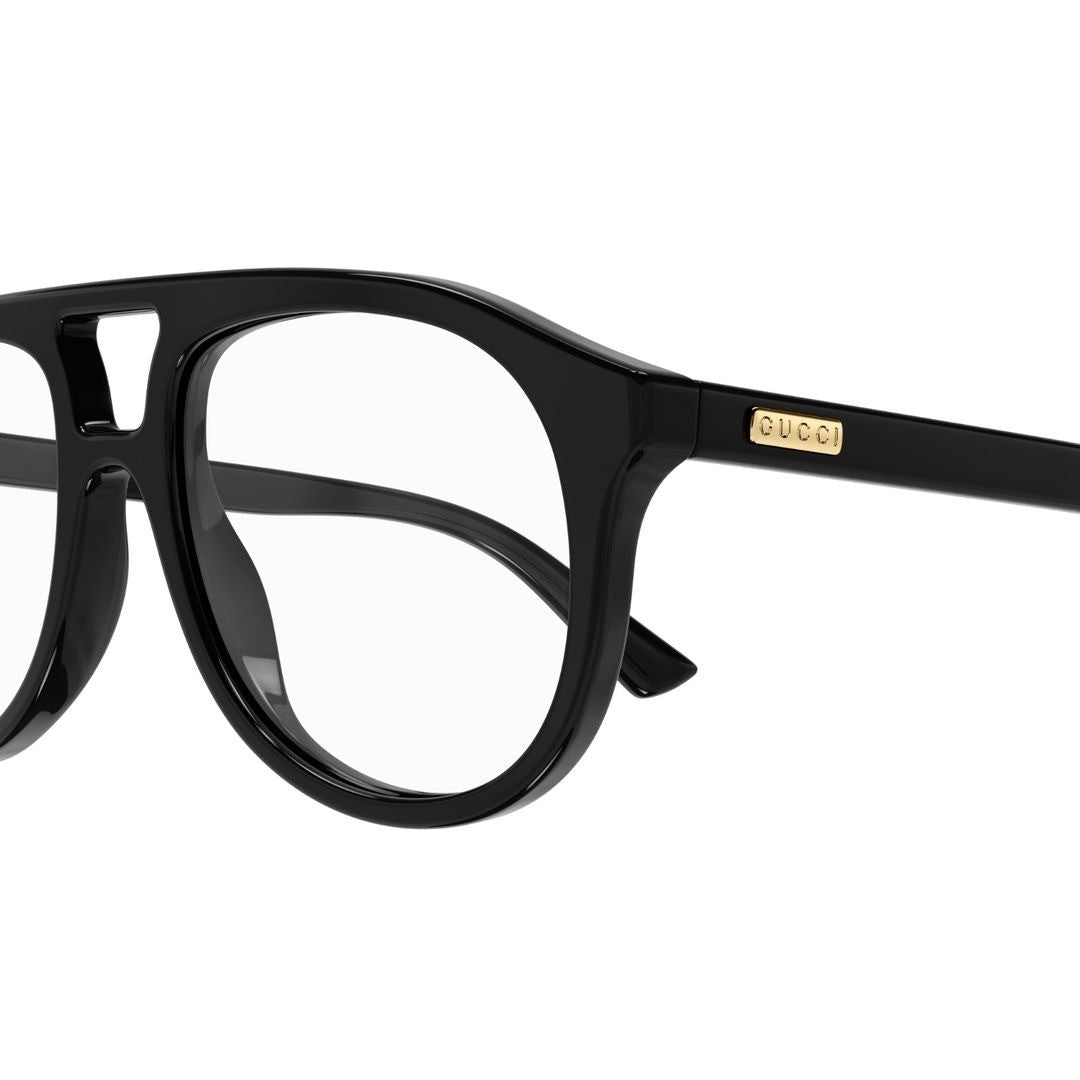 Gucci Gg1320o Bold Black Acetate Eyeglasses