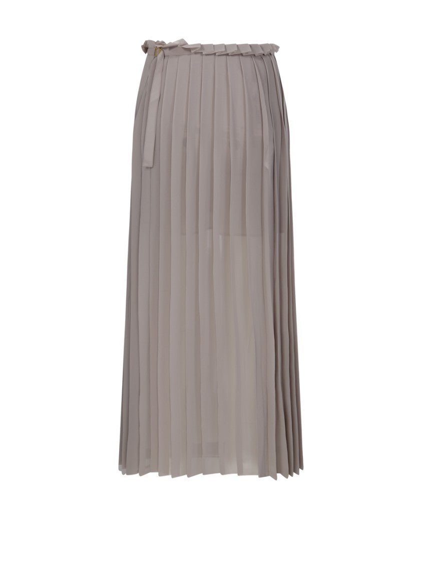 Ami Pleated Skirt