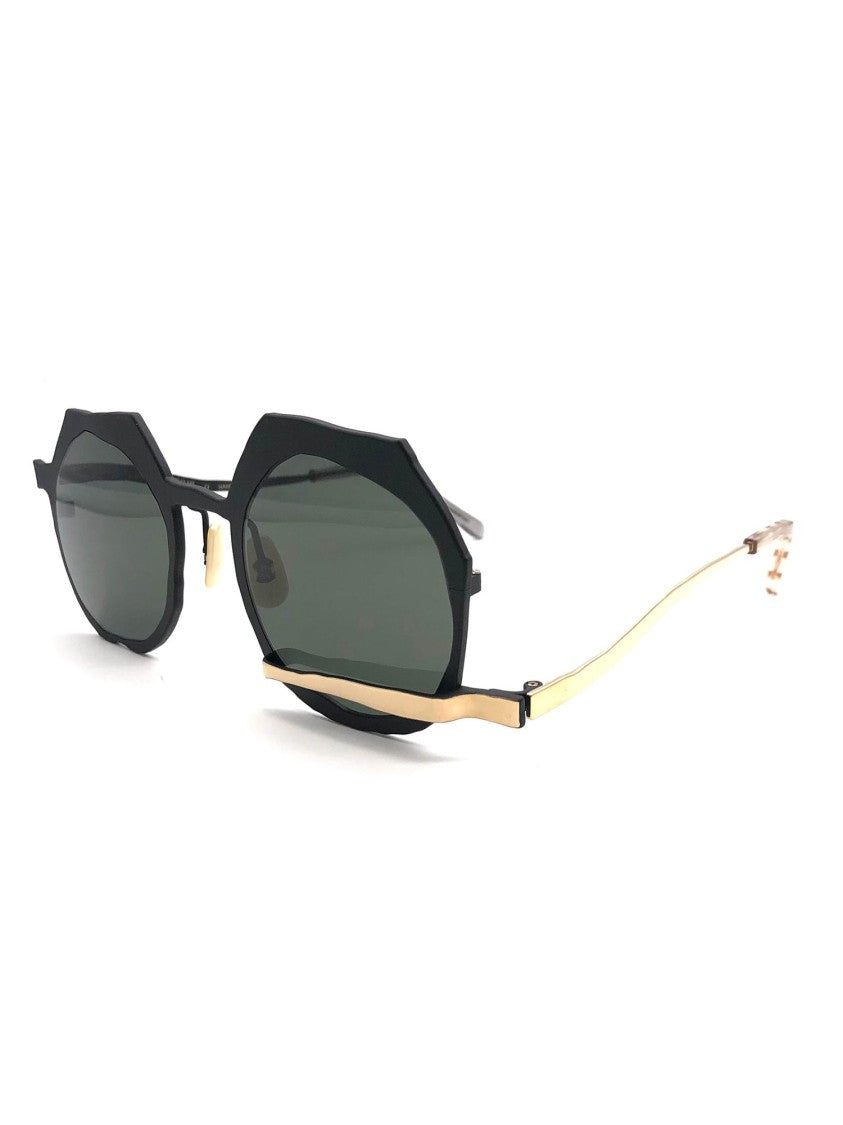 Masahiromaruyama Black Mm/0089 No. 2 Octagonal Sunglasses