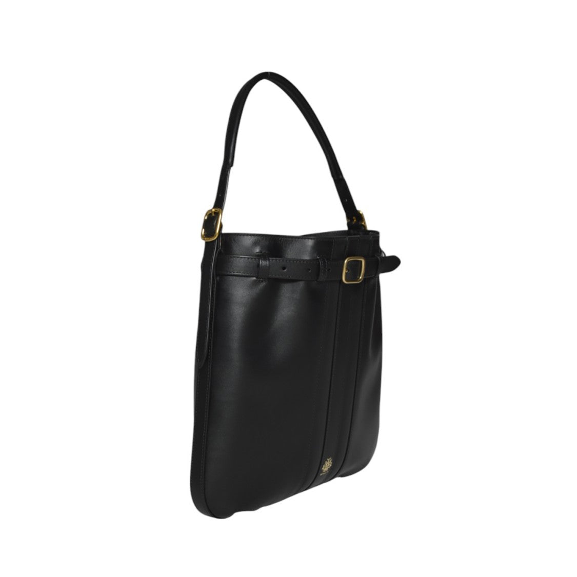Bally Beckett Beltcross Handbag In Black Leather