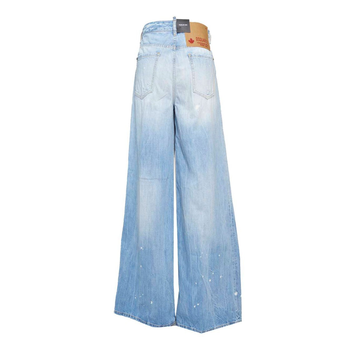 Dsquared2 Light Bleach Light Blue Denim Traveller Jeans