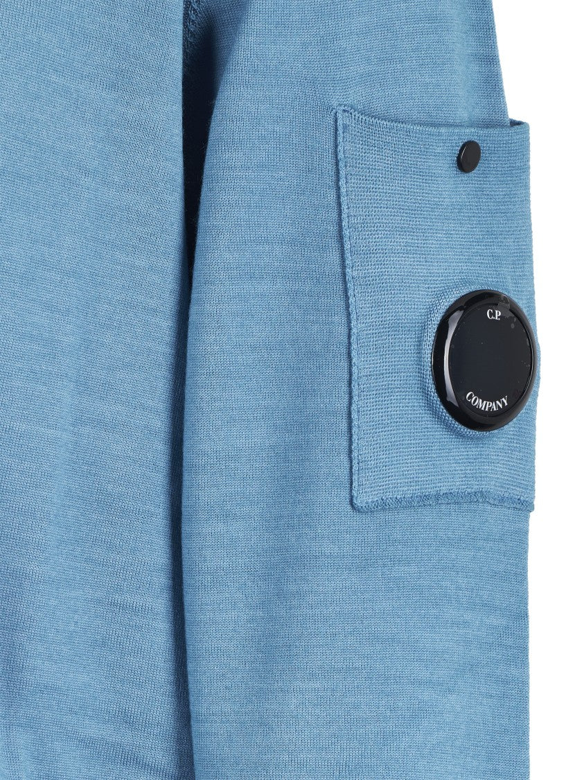 C.P. Company Fast Dyed Merino Wool Crewneck Sweater