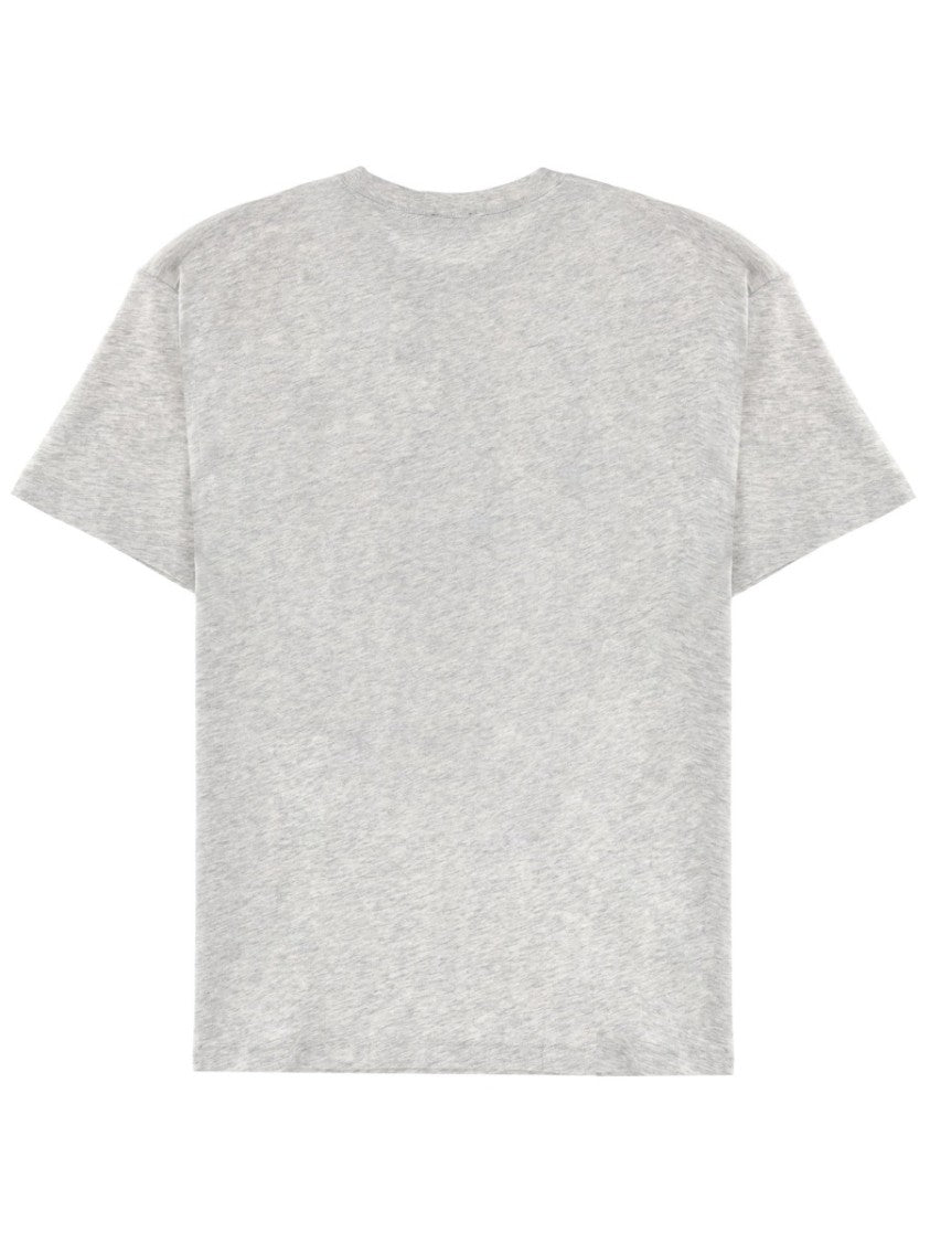 Polo Ralph Lauren Grey Polo Bear Cotton T-Shirt