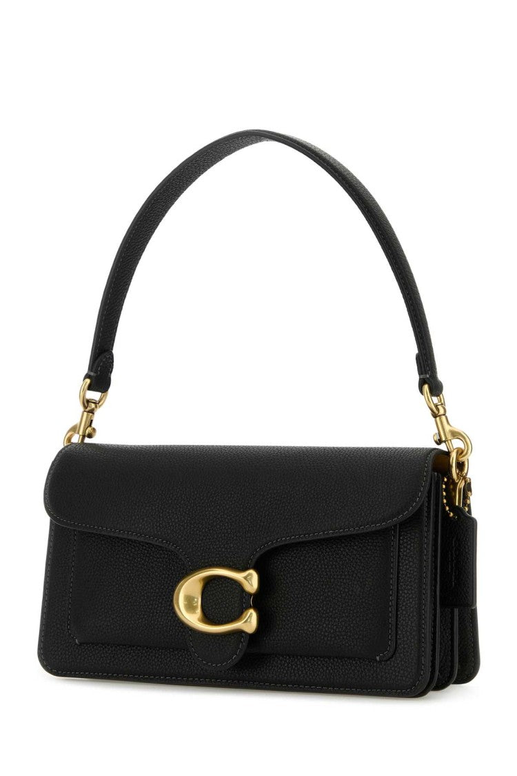 Coach New York Black Leather Tabby 26 Handbag