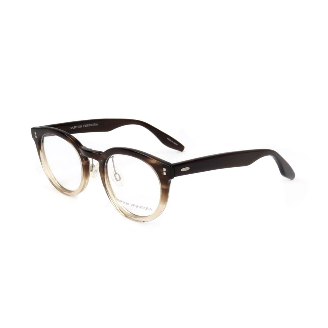 Barton Perreira Bp5199-F 492Ga Gradient Round Frame Eyeglasses With Metallic Accents