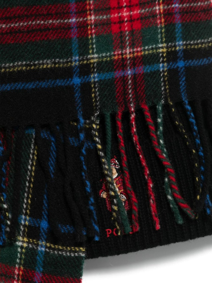 Polo Ralph Lauren Plaid Scarf And Beanie Gift Box Set