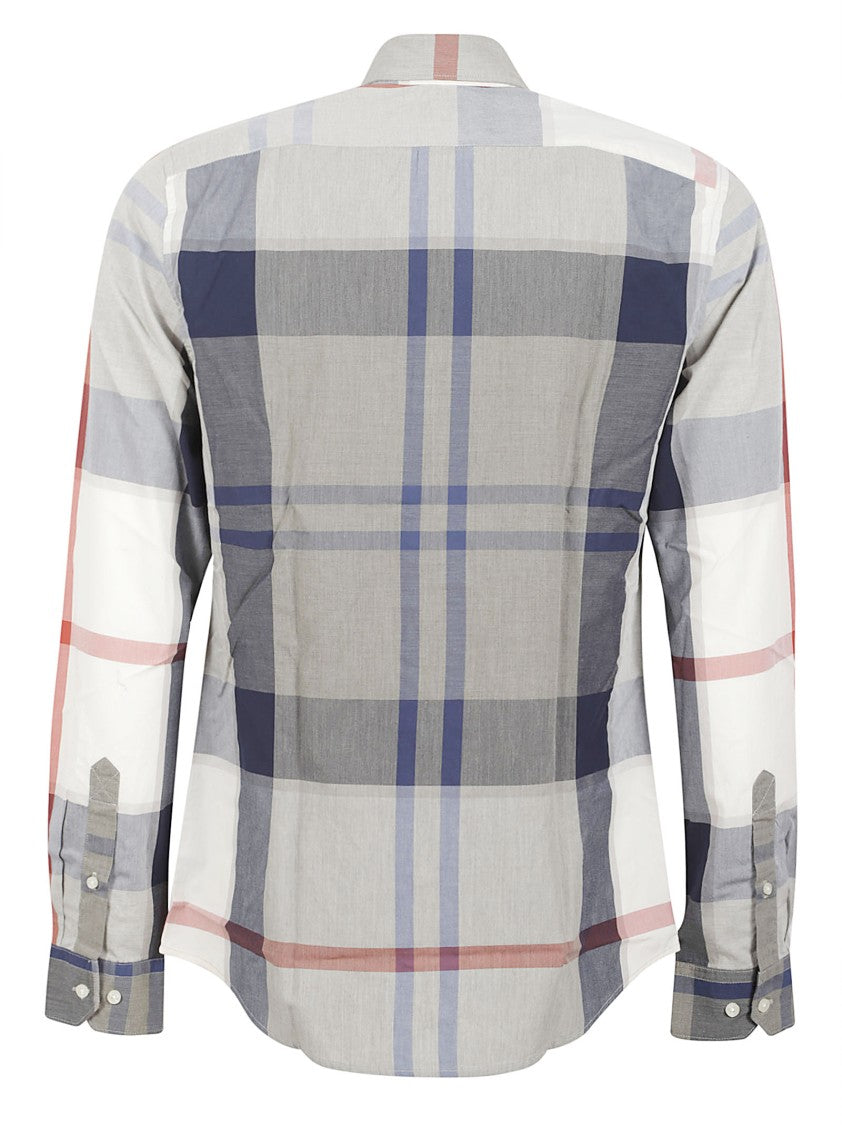 Barbour Checkered Button-Down Shirt With Chest Pocket