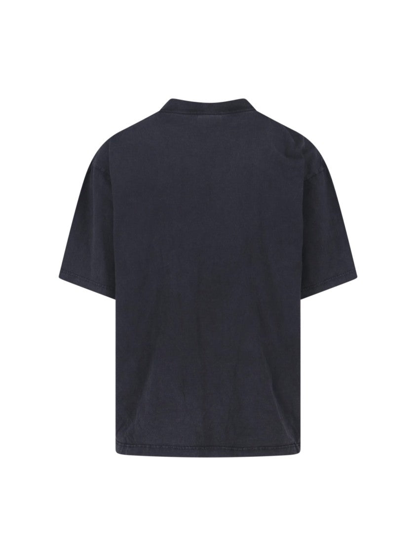 Balenciaga "Crayon Loop" T-Shirt – Black
