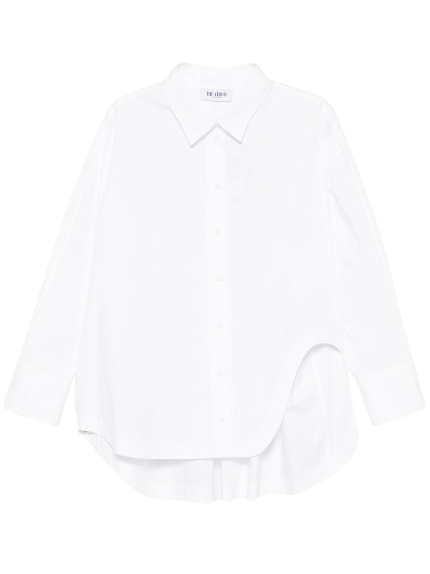 The Attico Tailored White Cotton Shirt