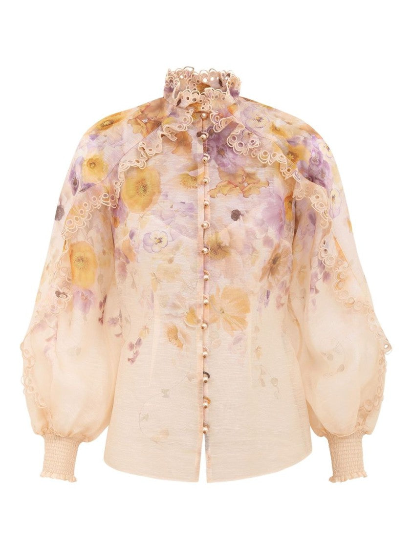 Zimmermann Memento Embroidered Blouse