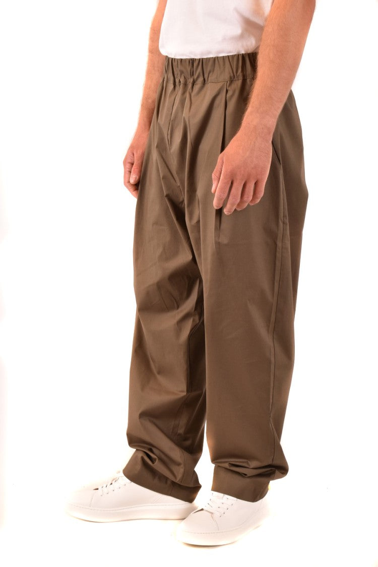 Laneus Loose-Fitting Trousers With Elastic Waistband