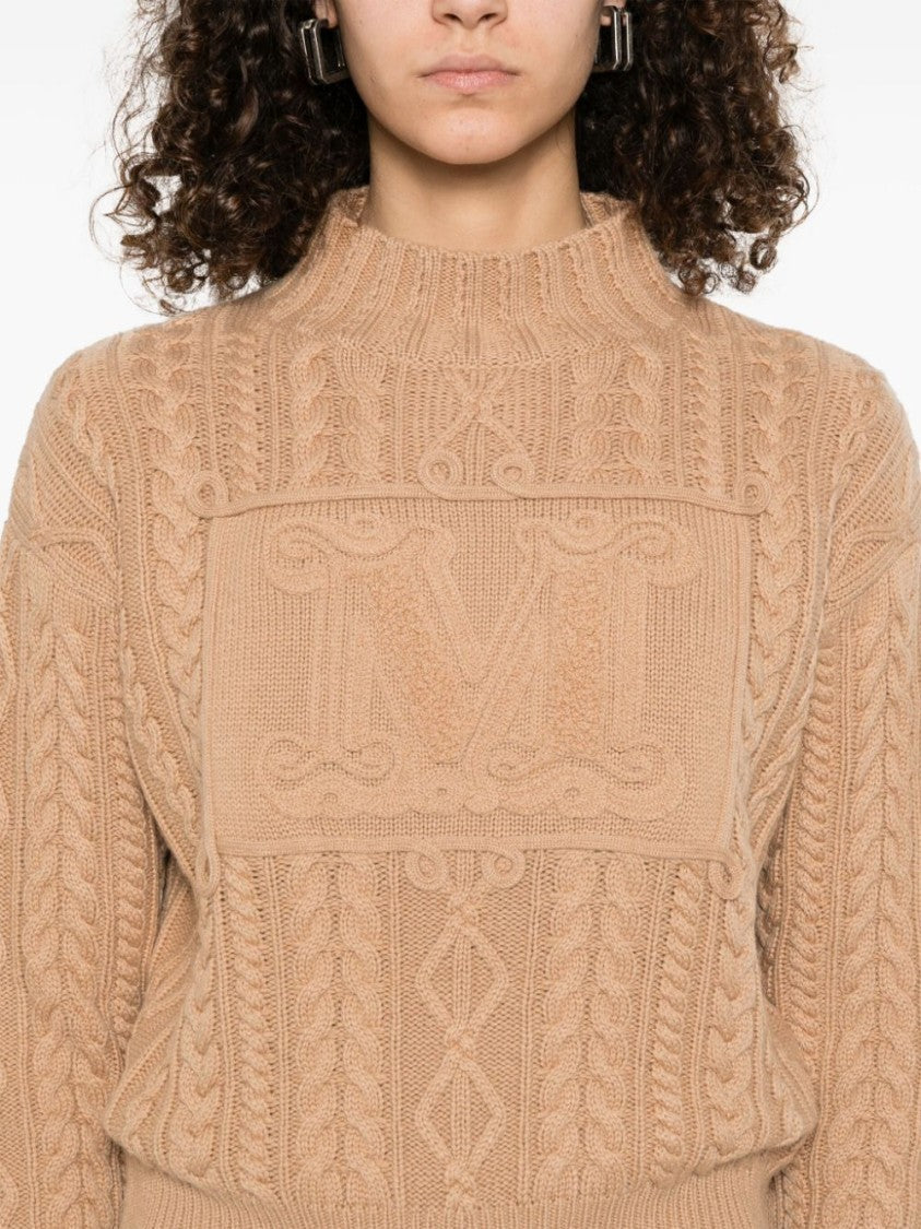 Max Mara `Miranda` Round-Neck Sweater