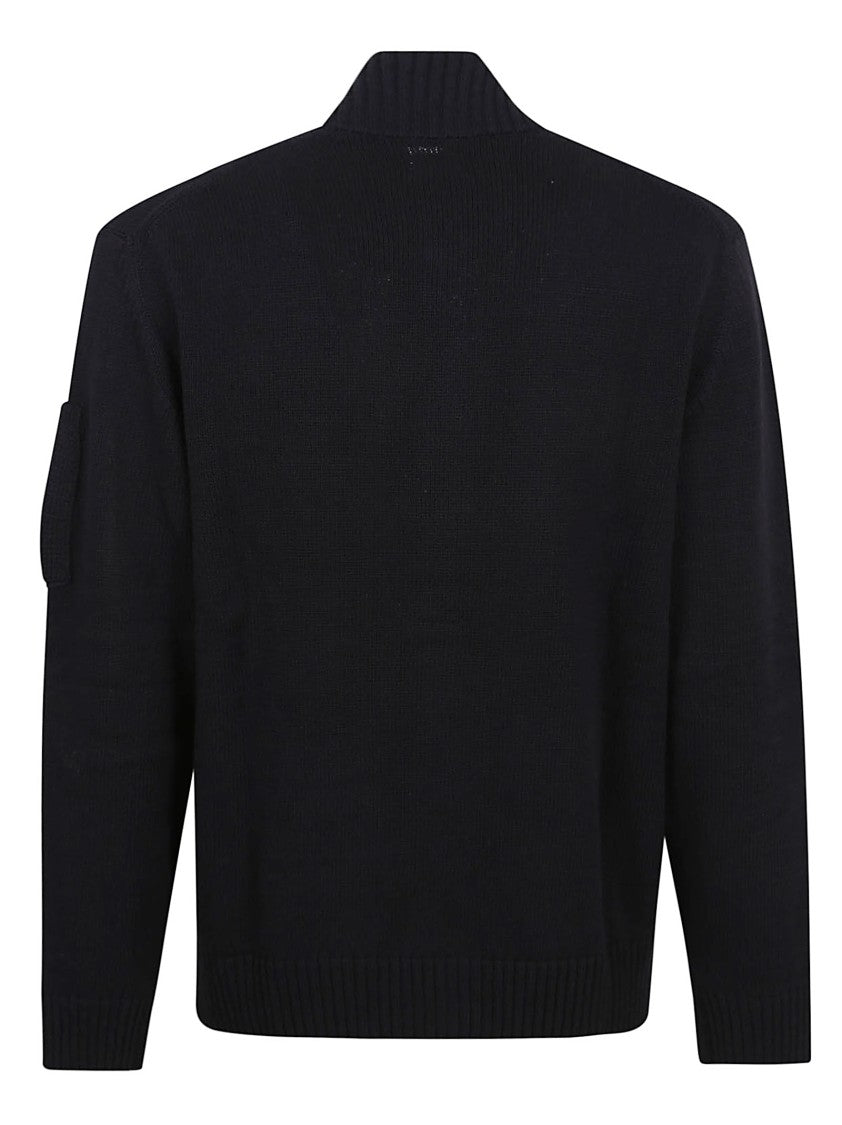 C.P. Company Regular Fit Black Cotton Jacket