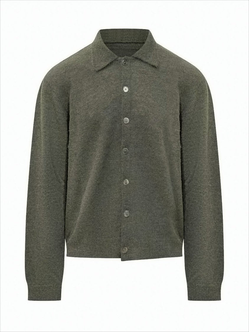 Our Legacy Button-Up Cardigan With Classic Collar