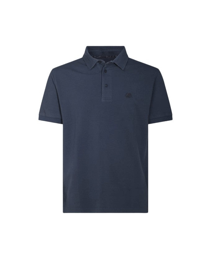 Etro Classic Fit Polo With Ribbed Collar