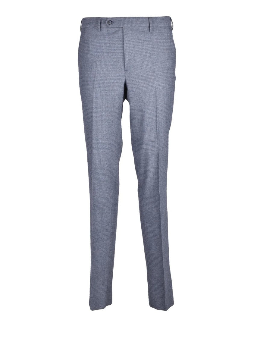 L.B.M. 1911 Blue Stretch Virgin Wool Formal Suit