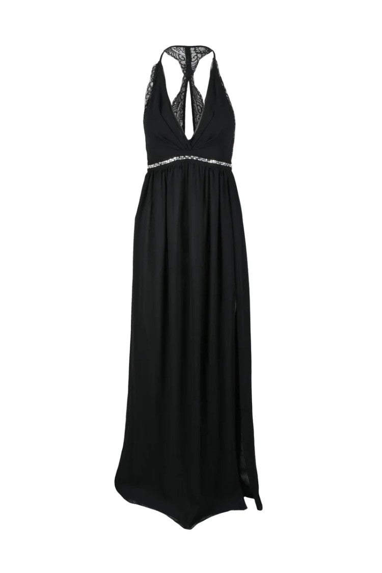 Anna Molinari Long Dress - Black