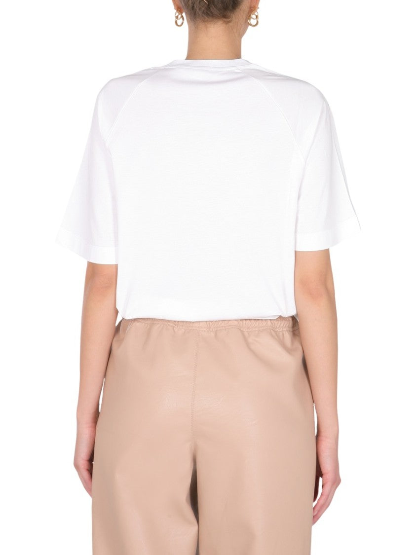 Stella Mccartney Cropped Crew Neck T-Shirt