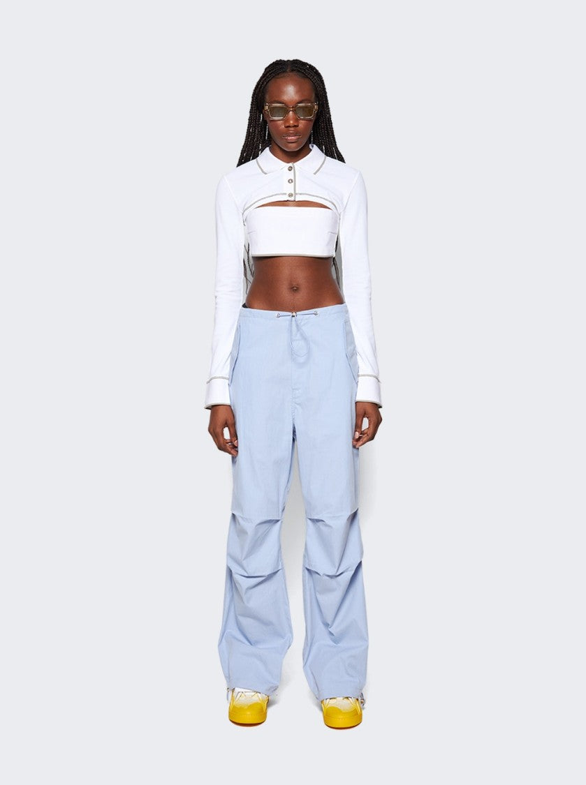 Dion Lee Shrunken Snap Polo Top