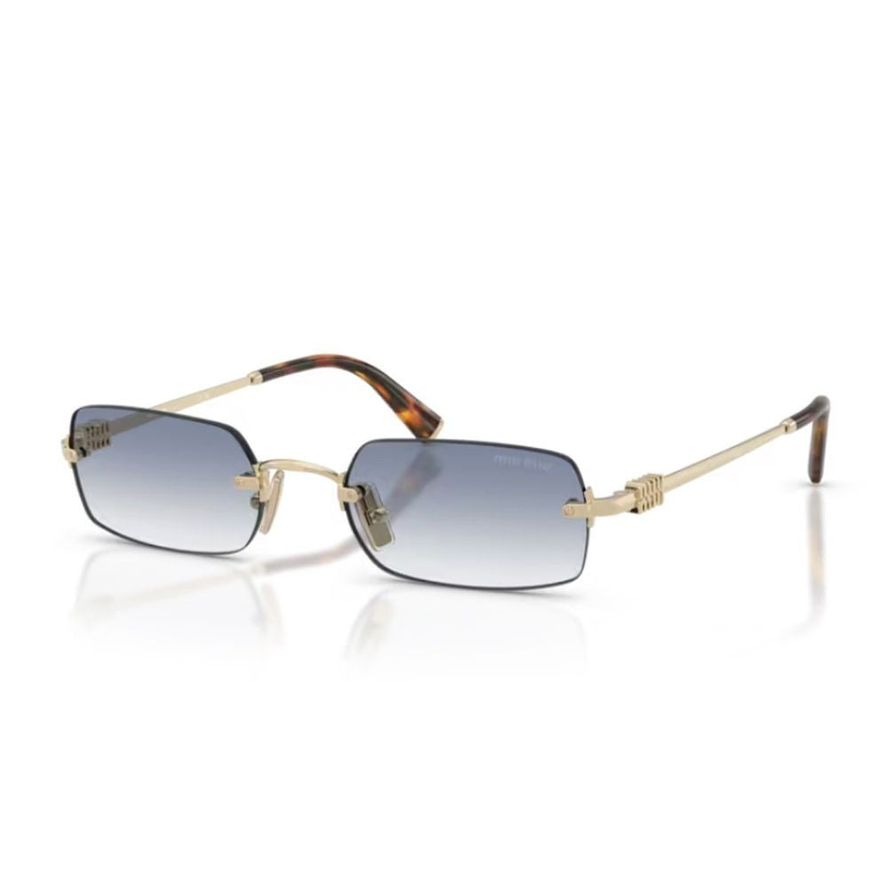 Miu Miu 0Mu B50s Rimless Gradient Blue Sunglasses