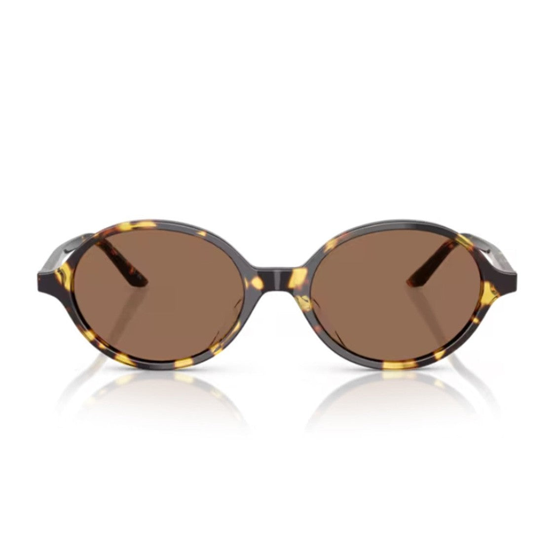 Oliver Peoples Havana Collezione Khaite Ov5574su-2000C Acetate Oval Sunglasses
