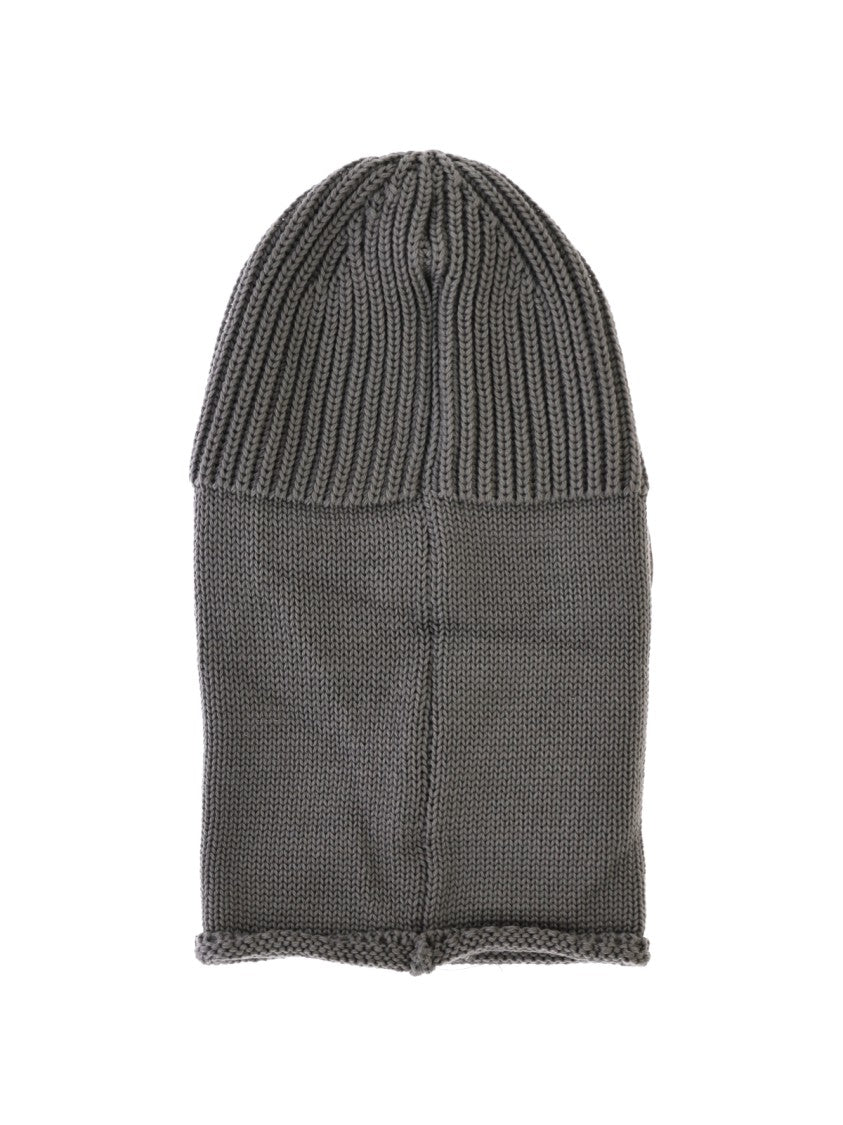 C.P. Company Taupe Goggle Knit Wool Balaclava