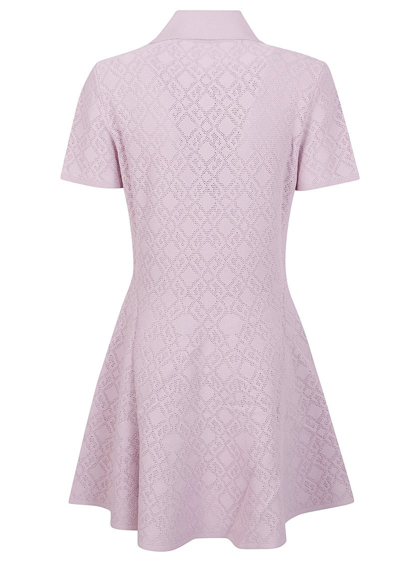 Givenchy Fitted Bodice Dress With Classic Collar