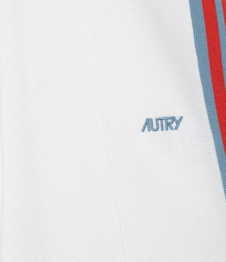Autry Straight-Leg Pants With Side Slits